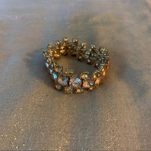 Amber glass bracelet